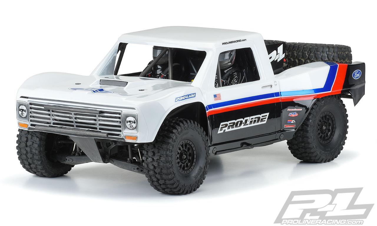 Pro-Line - PL3547-17 - Pre-Cut 1967 Ford F-100 Race Truck Karosseri i klar lexan til Unlimited Desert Racer