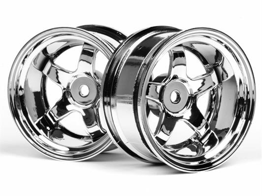 HPI - HP3593 - Work Meister S1 Wheel 26Mm Chrome (9Mm Offset)