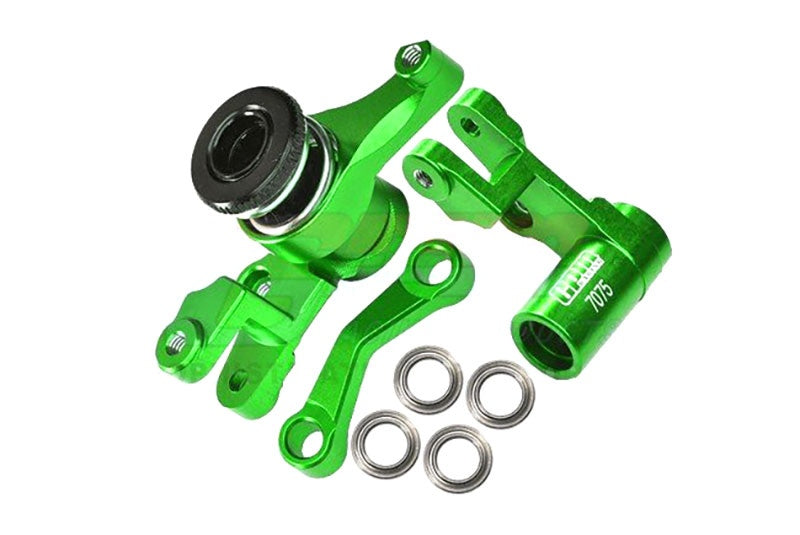 ALUMINUM 7075-T6 FRONT STEERING ASSEMBLY FOR TRAXXAS 1/10 SLASH/ RUSTLER/ STAMPEDE 4X4