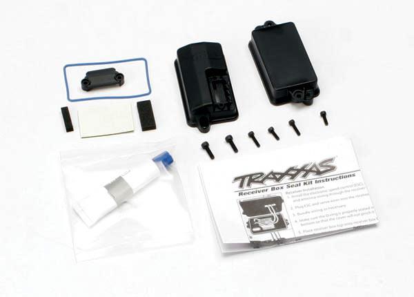 Traxxas - TRX3628 - Box, receiver (sealed)/ foam pad/2.5x8mm CS (4)/ 3x10mm CS (2)