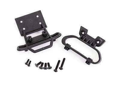 Traxxas - TRX3630 - Bumper, front/ bumper mount/ 4x12 CCS (4)/ 4x22 BCS (2)/ 3x10 BCS (2) (fits 2WD Bigfoot® No. 1) (for LED light kit installation)