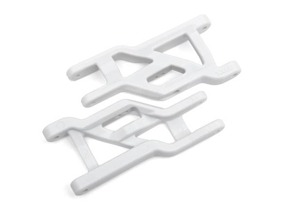 Traxxas - TRX3631L - Suspension arms, white, front, heavy duty (2)