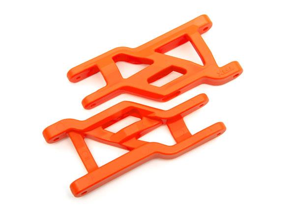 Traxxas - TRX3631T - Suspension arms, orange, front, heavy duty (2)