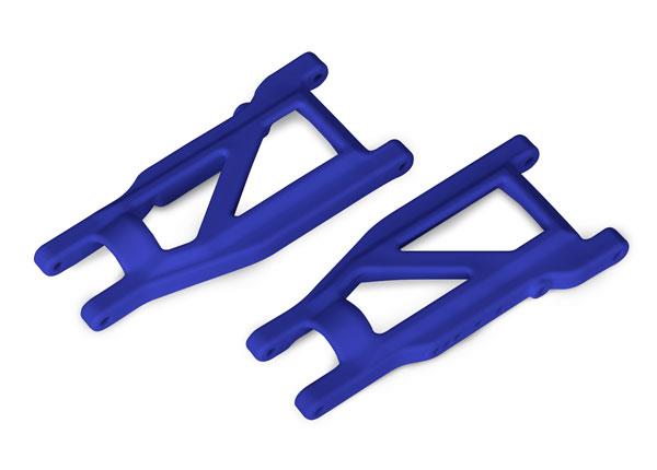 Traxxas - TRX3655P - Suspension arms, blue, front/rear (left & right) (2) (heavy duty, cold weather material)