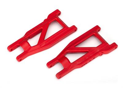Traxxas - TRX3655L - Suspension arms, red, front/rear (left & right) (2) (heavy duty, cold weather material)