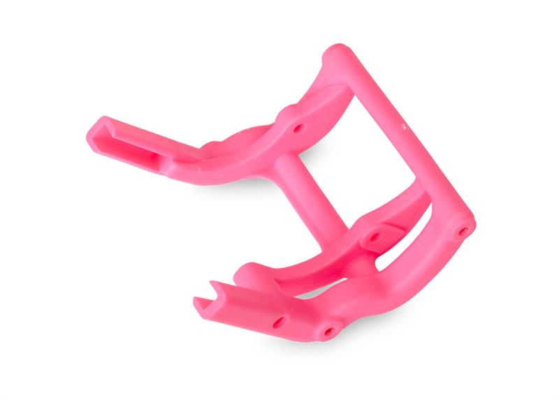 Traxxas - TRX3677P - Wheelie bar mount (1) / hardware (pink)