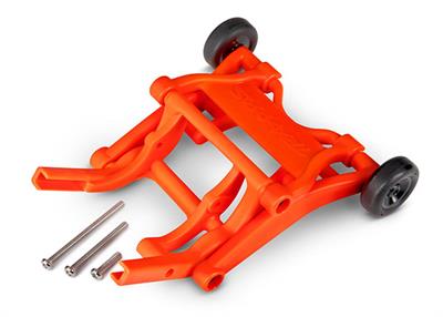 Traxxas - TRX3678T - Wheelie bar, assembled (orange) (fits Slash®, Stampede®, Rustler®, Bandit® series)