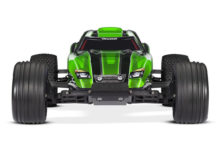 Traxxas - TRX37054-8 - 1/10 Rustler 2WD med Batteri og USB Oplader