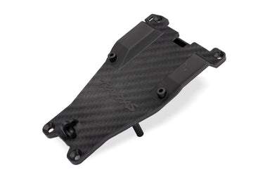 Upper Chassis Plate Steel Gray Bandit/Rustler