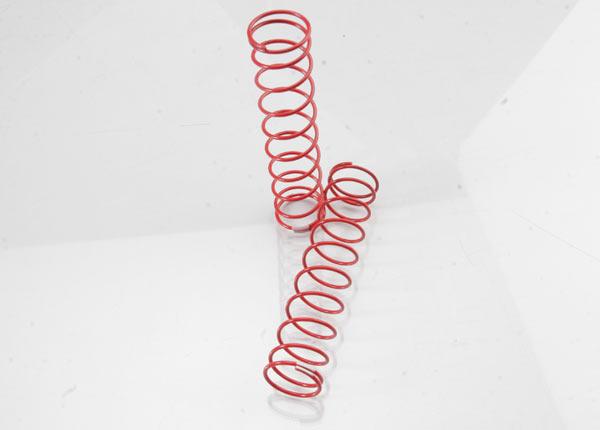 Traxxas - TRX3757R - Springs, rear (red) (2)