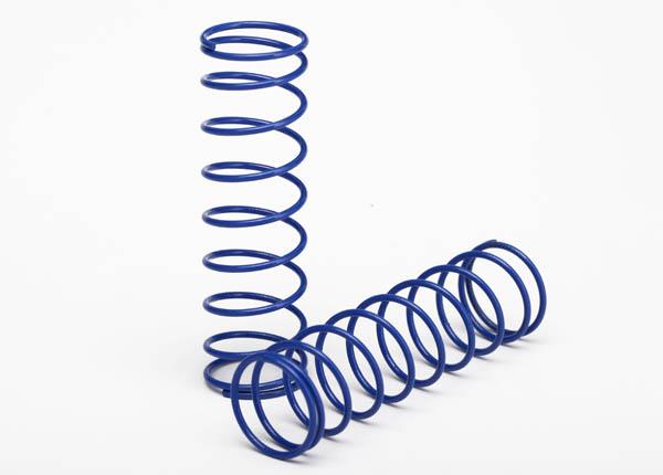Traxxas - TRX3758T - Springs, front (blue) (2)
