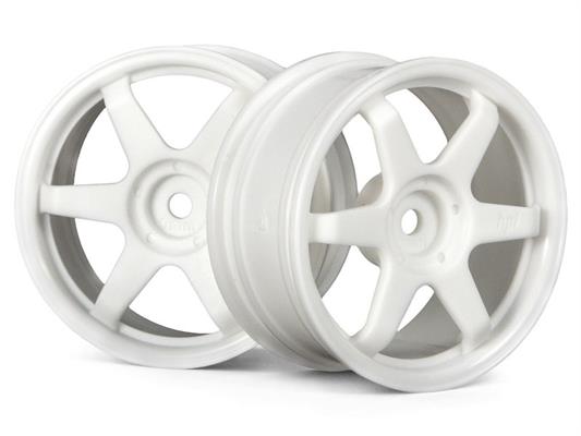 HPI - HP3835 - Te37 Wheel 26Mm White(Omm Offset)