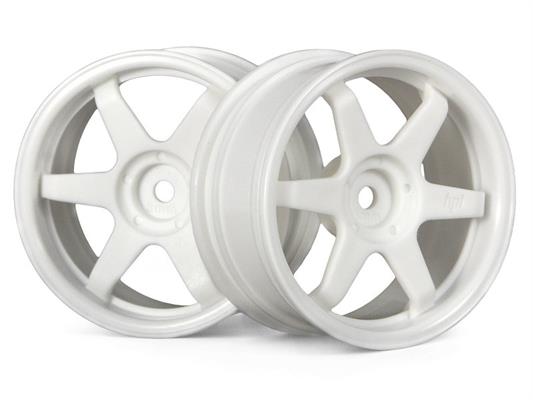 HPI - HP3840 - Te37 Wheel 26Mm White(3Mm Offset)