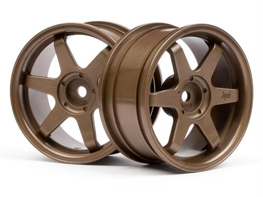 HPI - HP3843 - Te37 Wheel 26Mm Bronze (3Mm Offset)