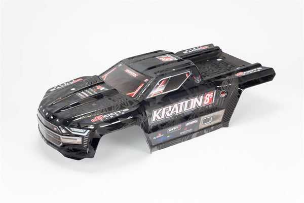 Arrma - ARA409008 - KRATON 1/5 EXB PAINTED DECALED TRIMMED BODY (BLACK)