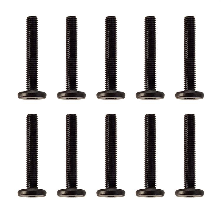 3x22mm Skruer med hoved - 10 stk
