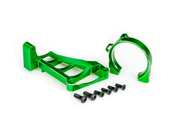 Motor Mounts Front & Rear Set Alu Green Maxx
