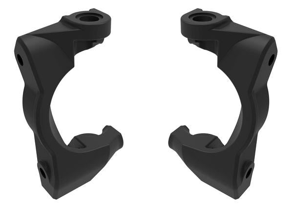 Traxxas - TRX10732-BLK - Caster blocks (c-hubs), left & right (black)