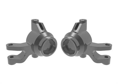 Traxxas - TRX10734-GRAY - Steering Blocks Alu Gray (Pair) Mini Maxx