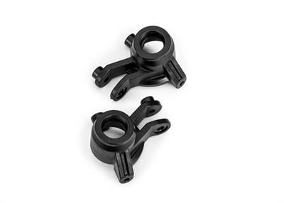 Traxxas - TRX10736-BLK - Steering Blocks Black (Pair) Mini Maxx