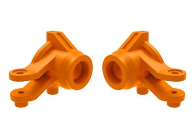 Traxxas - TRX10736-ORNG - Steering Blocks Orange (Pair) Mini Maxx