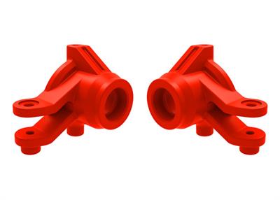 Traxxas - TRX10736-RED - Steering Blocks Red (Pair) Mini Maxx