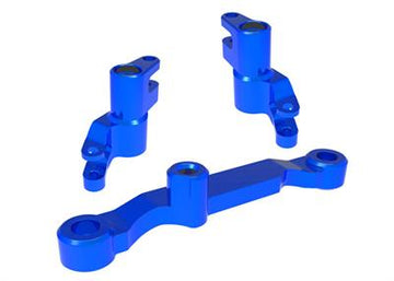 Traxxas - TRX10743-BLUE - Steering Bellcranks Alu Blue Mini Maxx