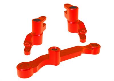 Traxxas - TRX10743-RED - Steering Bellcranks Alu Red Mini Maxx