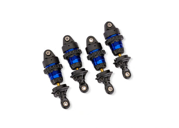 Aluminum Mini GTR Short Shocks (4) Blue