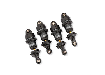 Gray Aluminum Mini GTR Short Shocks (4)