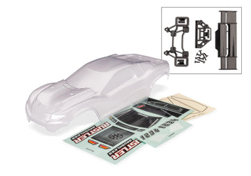 Body Rustler 2WD Clear Clipless Complete