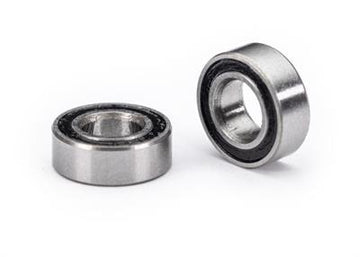 Ball bearing 3.5x7x2.5mm Black Rubber Sealed (2)