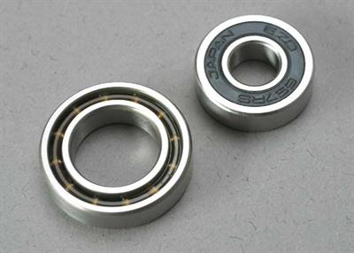 Ball bearings (7x17x5mm) (1)/ 12x21x5mm (1) (TRX® 2.5 engine bearings)