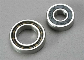 Ball bearings (7x17x5mm) (1)/ 12x21x5mm (1) (TRX® 2.5 engine bearings)