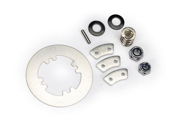 Traxxas - TRX5352T - Rebuild kit (heavy duty), slipper clutch (steel disc/ aluminum friction pads (3)/ spring (1)/ 2x9.8mm pin/ 5x8mm MW/ 5.0mm NL (1)/ 4.0mm NL (1))