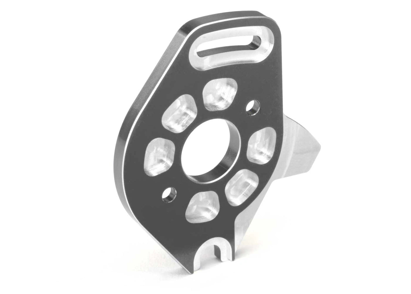 Gray Aluminum Motor Plate