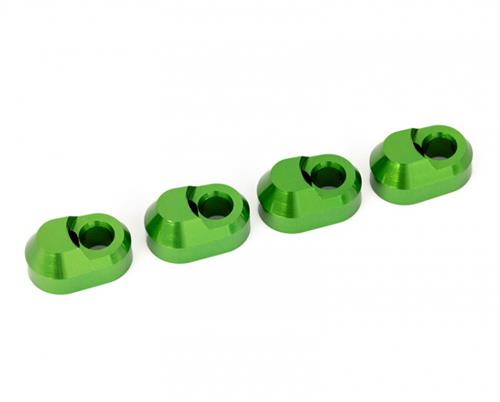 Traxxas - TRX7743GRN - Suspension Pin Retainer Alu Green (4) X-Maxx, XRT