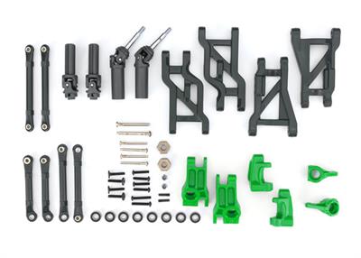 Traxxas - TRX9182-GRN - Outer Driveline & Suspension EHD Green Upgrade Kit Bandit, Drag Slash