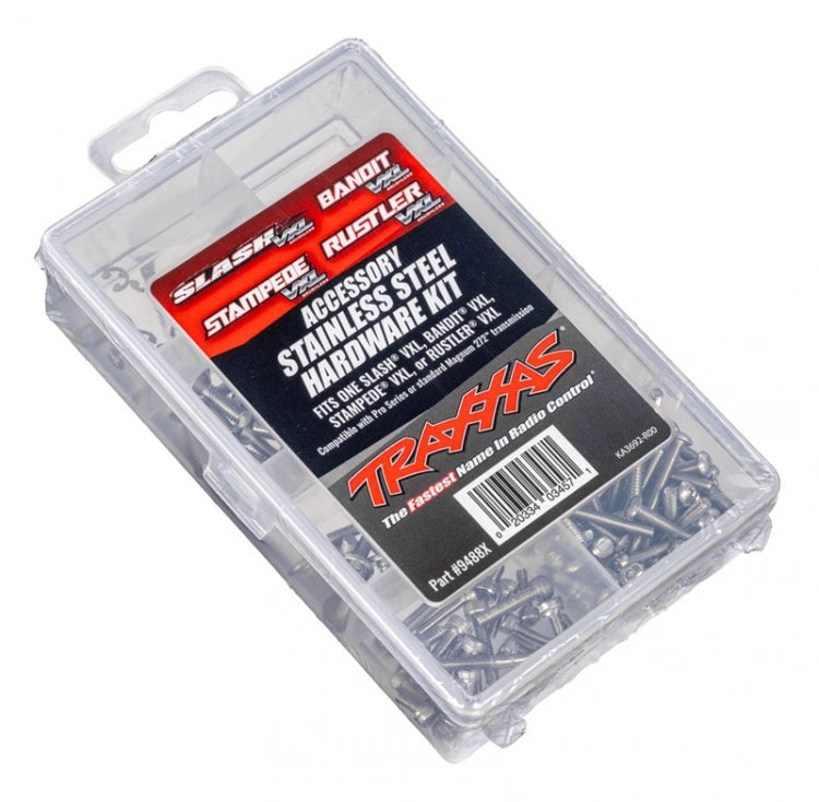 Traxxas - TRX9488X - Hardware Kit Complete Stainless Steel 2WD VXL w/ 272R