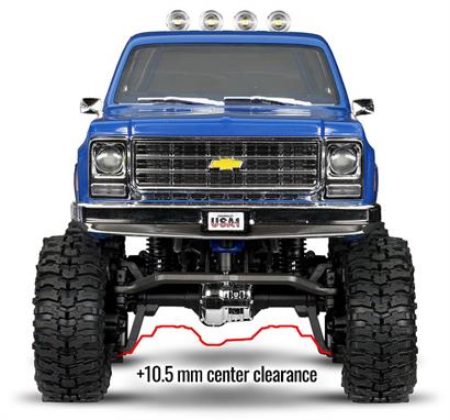 Traxxas - TRX9843R - Portal Kit Front + Rear Complete (2.56:1 Reduction) TRX-4M