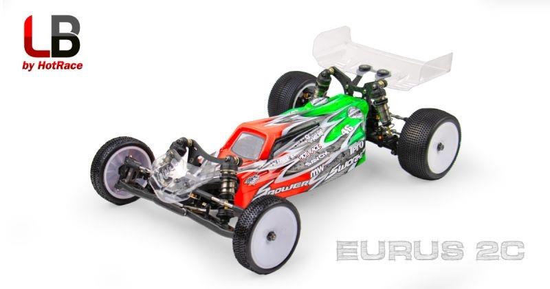 Hotrace - HRELB10EUR2C-UL - 1/10 OFFROAD BODY EURUS 2C ULTRA LIGHT WEIGHT