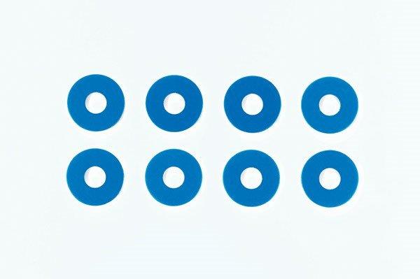 0.75mm Wheel Spacer Blu - 8 stk