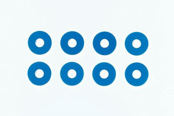 0.75mm Wheel Spacer Blu - 8 stk