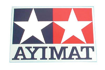 Tamiya Transparant Sticker 168x242MM