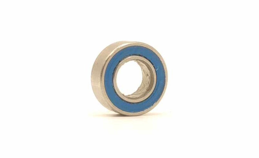 4x8x3mm Kugleleje Rustfrit og med Gummiforsegling - 1 stk