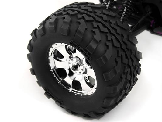 HPI - HP4709 - Mounted Gt2 Tyre S Compound On Warlock Wheel Crm