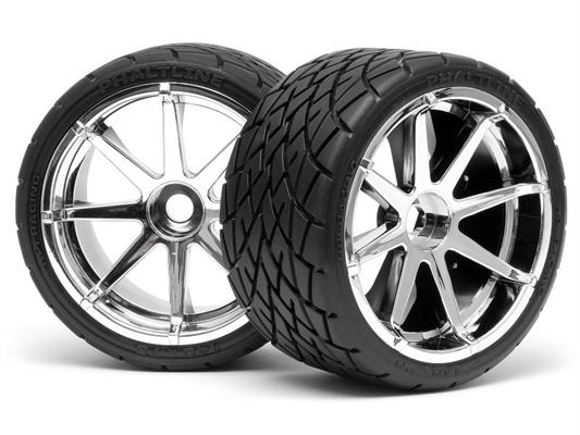 HPI - HP4729 - Mounted Phaltline Tire 140X70Mm On Blast Wheel Crm