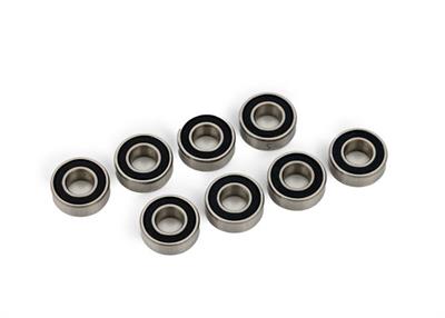 Traxxas - TRX5116R - Ball bearing, black rubber sealed, stainless (5x11x4mm) (8)