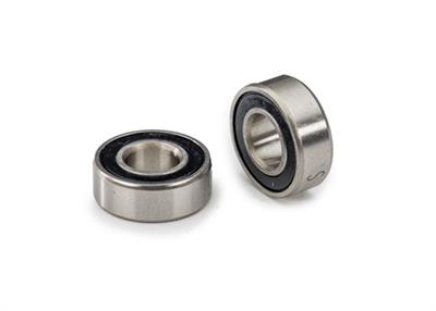 Traxxas - TRX5116X - Ball bearing, black rubber sealed, stainless (5x11x4mm) (2)