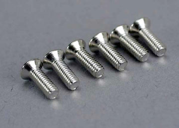 Traxxas - TRX5169 - Screws, 2.6x8mm countersunk machine (6)